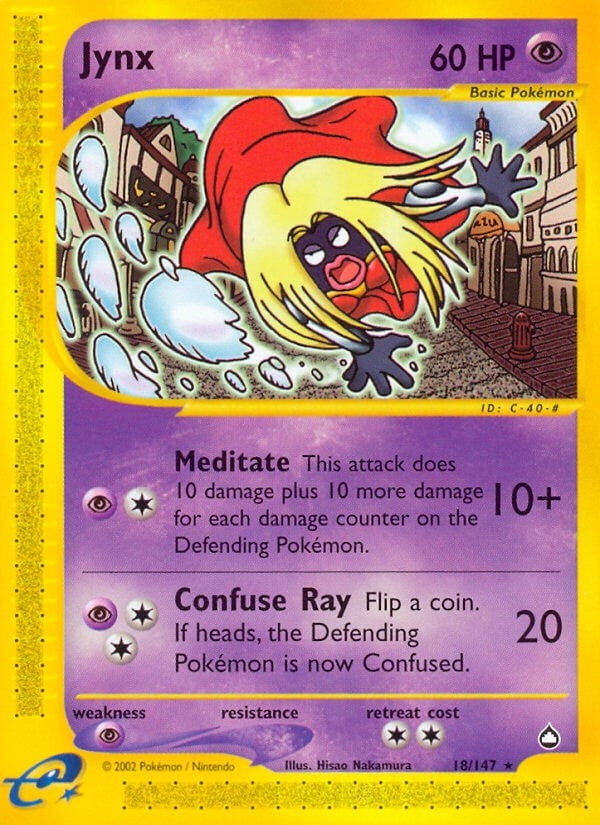 Image for Jynx (018/147) [Aquapolis] - Pokemon
