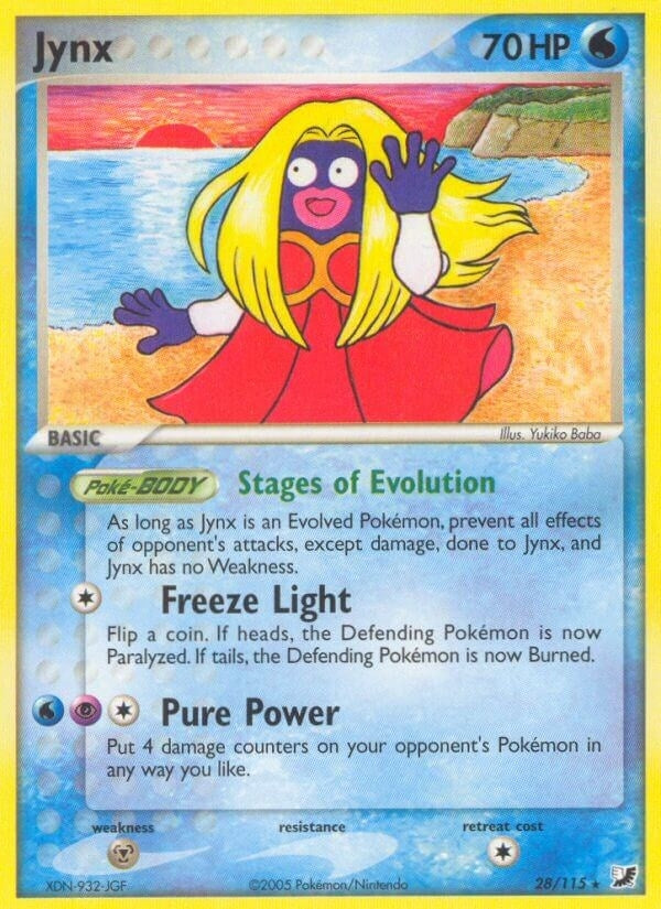 Image for Jynx (28/115) [Unseen Forces] - Pokemon