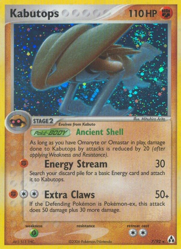 Image for Kabutops (7/92) [Legend Maker] - Pokemon