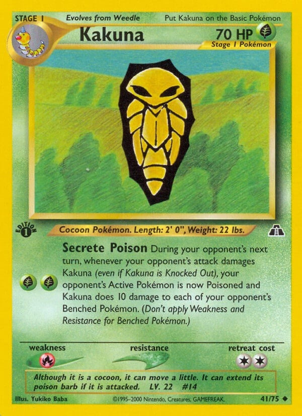Image for Kakuna (41/75) [Neo Discovery] - Pokemon