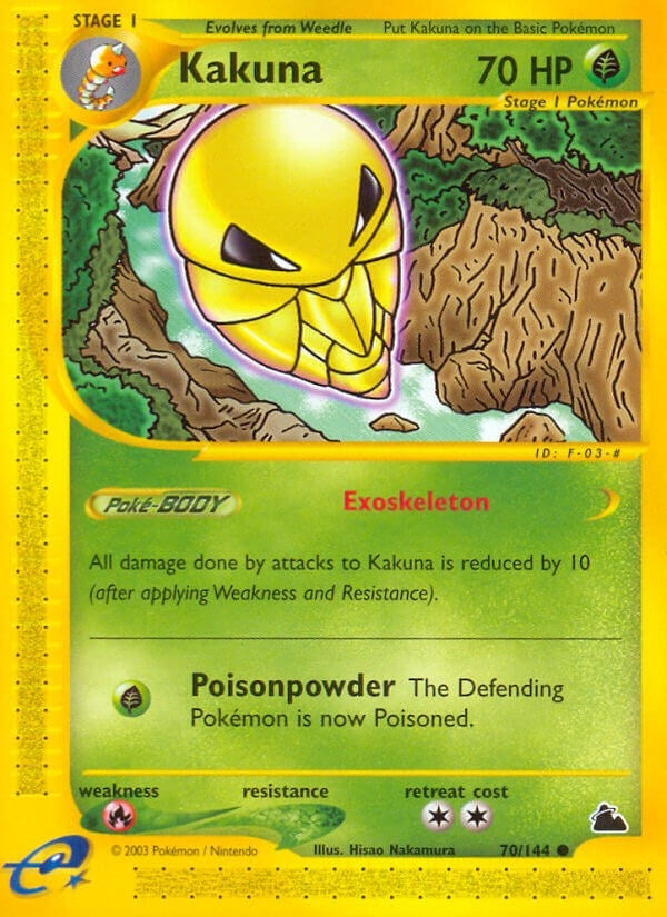 Image for Kakuna (070/144) [Skyridge] - Pokemon