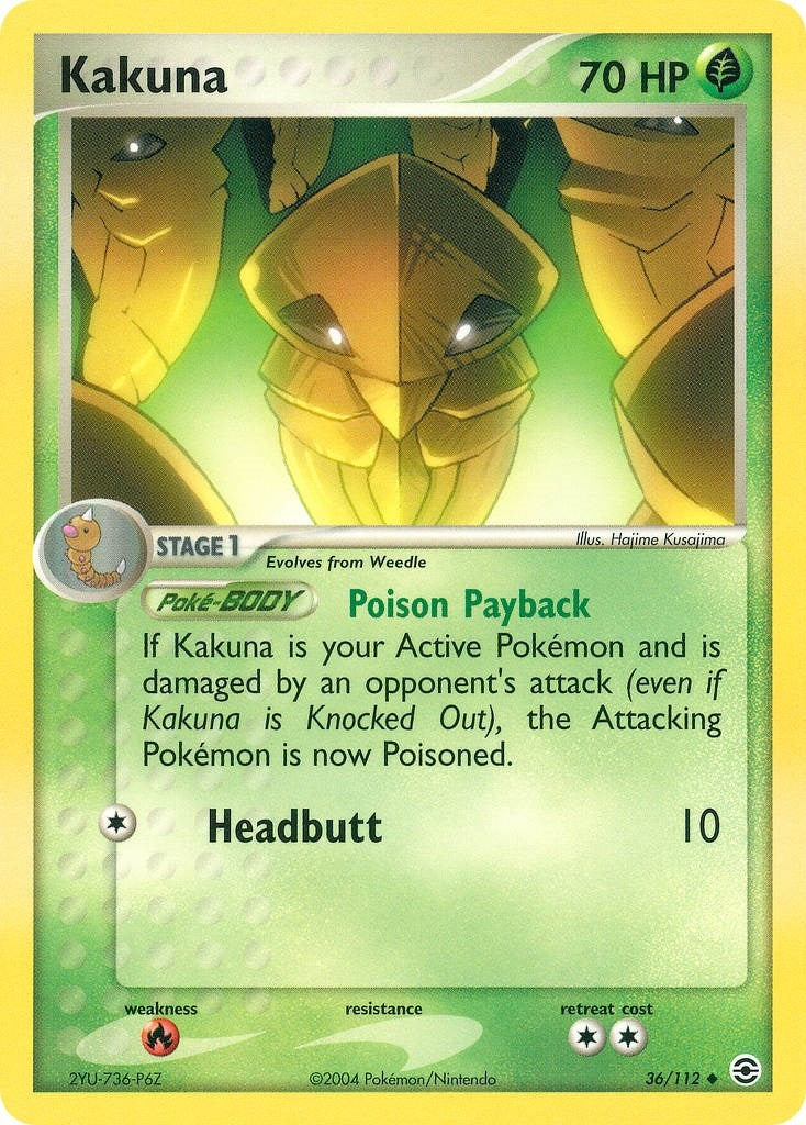 Image for Kakuna (36/112) [FireRed & LeafGreen] - Pokemon
