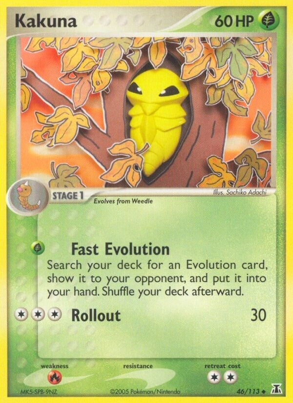 Image for Kakuna (46/113) [Delta Species] - Pokemon