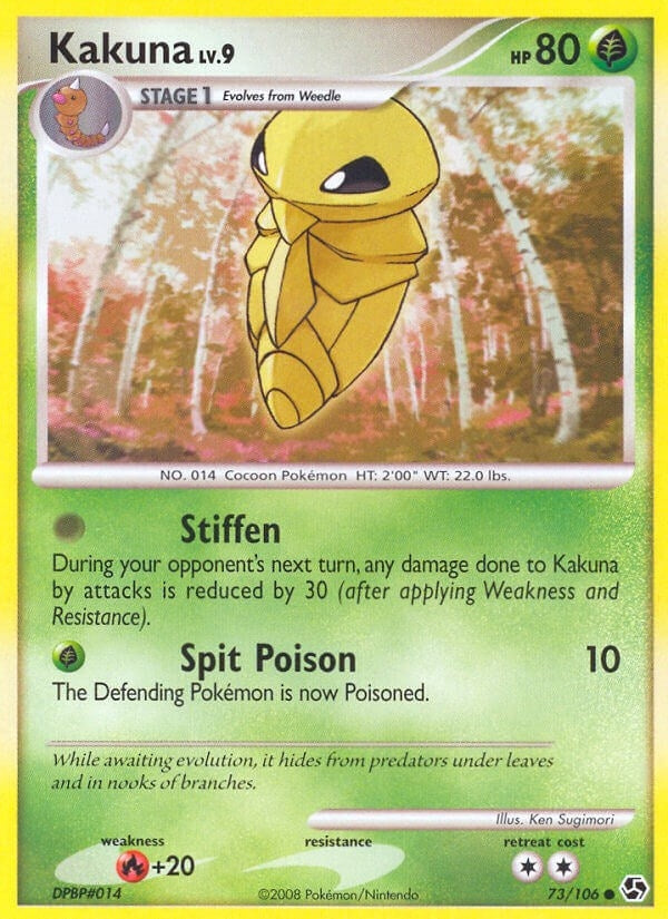 Image for Kakuna (73/106) [Great Encounters] - Pokemon