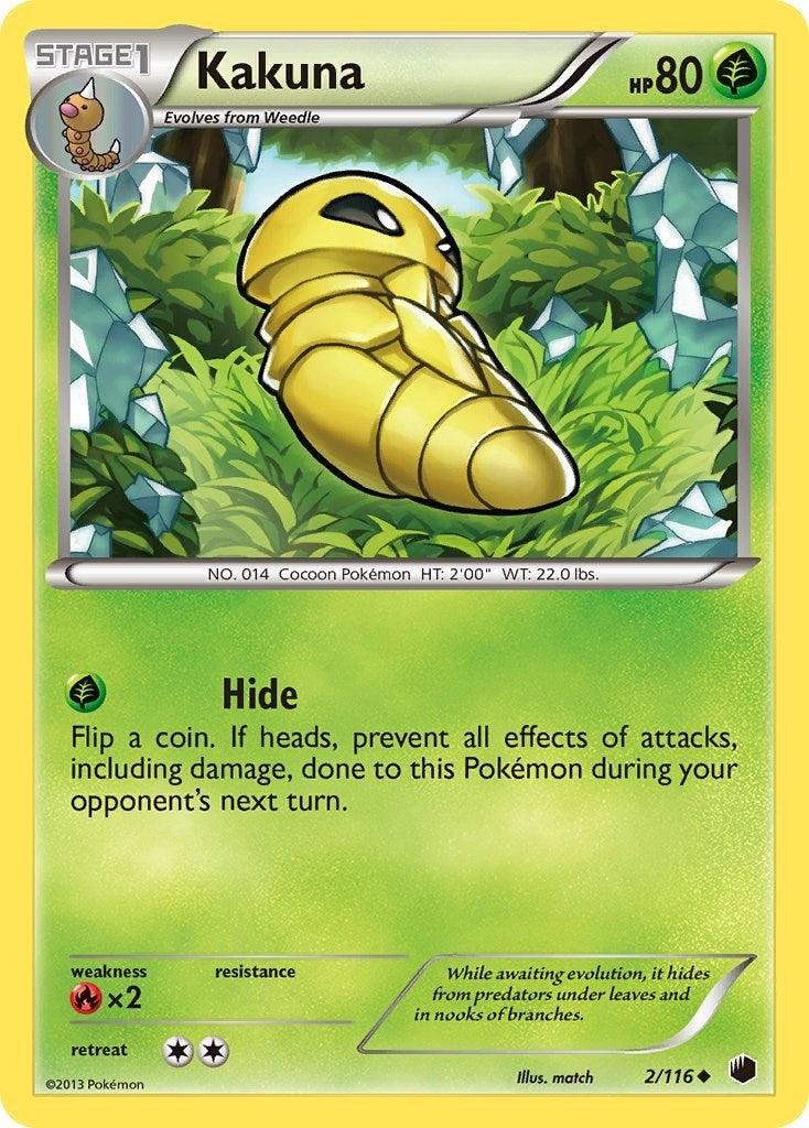 Image for Kakuna (2/116) [Plasma Freeze] - Pokemon