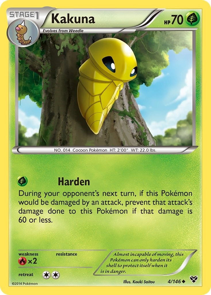 Image for Kakuna (4/146) [XY Base Set] - Pokemon