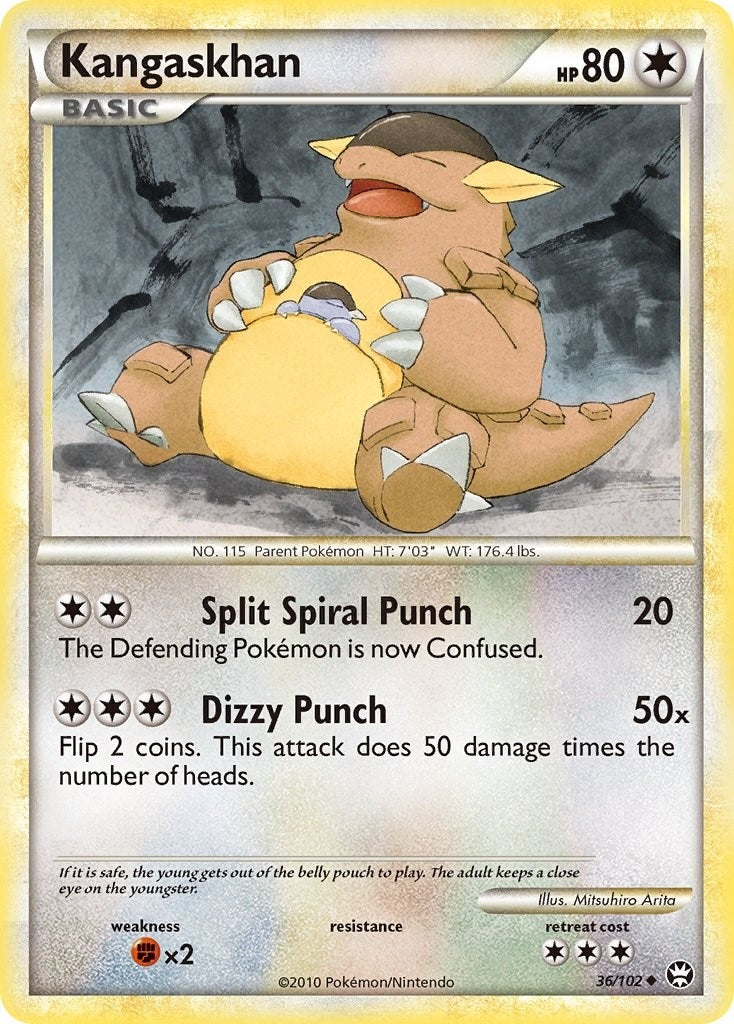 Image for Kangaskhan (36/102) [Triumphant] - Pokemon