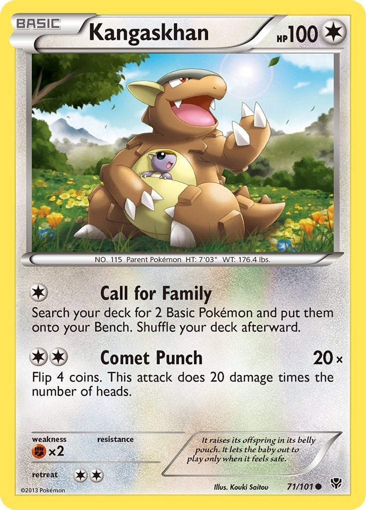 Image for Kangaskhan (71/101) [Plasma Blast] - Pokemon