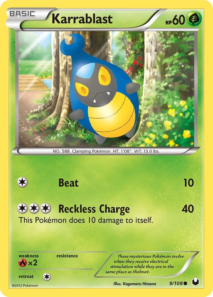 Image for Karrablast (9/108) [Dark Explorers] - Pokemon