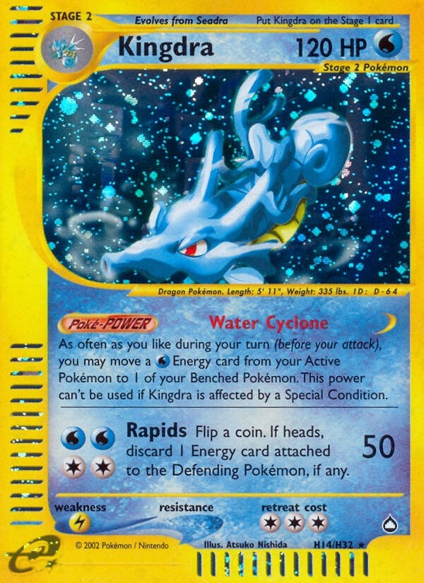 Image for Kingdra (H14) (H14/H32) [Aquapolis] - Pokemon