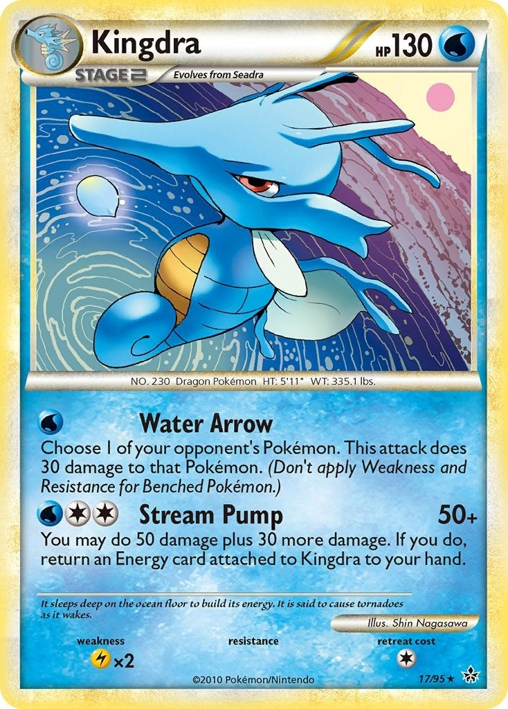 Image for Kingdra (17/95) [Unleashed] - Pokemon