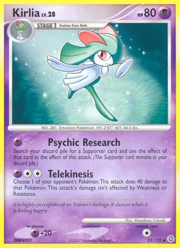 Image for Kirlia (53/132) [Secret Wonders] - Pokemon