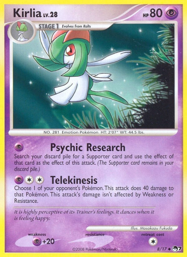 Image for Kirlia (008/017) [POP Series 7] - Pokemon