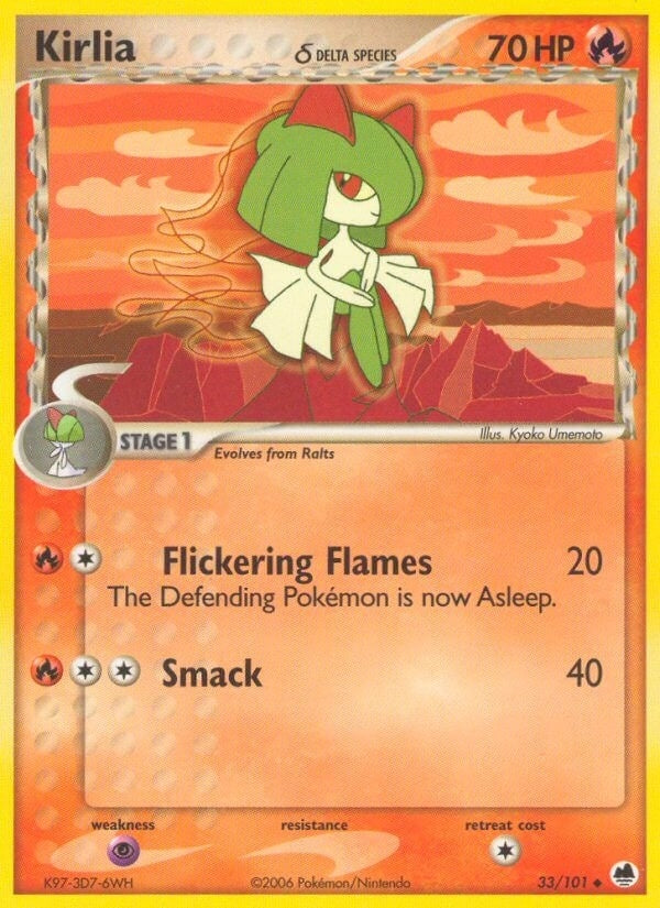 Kirlia (Delta Species) (33/101) [Dragon Frontiers]