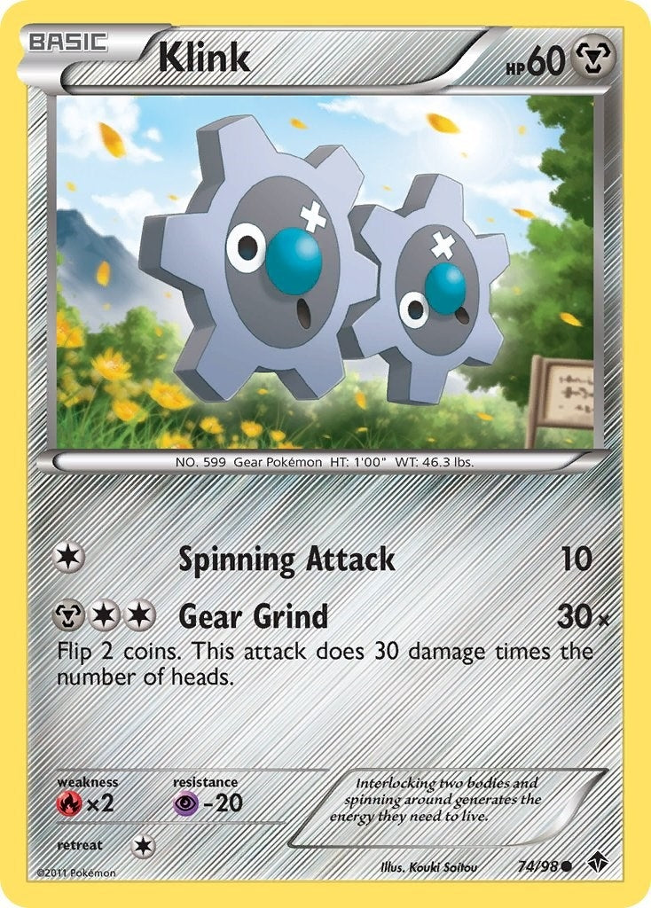 Image for Klink (74/98) [Emerging Powers] - Pokemon