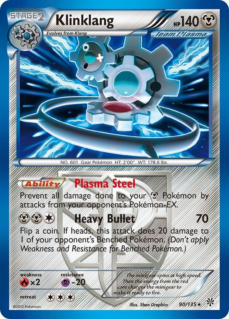 Image for Klinklang (Team Plasma) (90/135) [Plasma Storm] - Pokemon