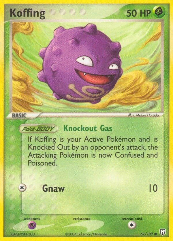 Image for Koffing (61/109) [Team Rocket Returns] - Pokemon