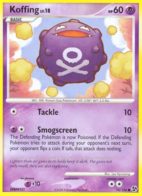 Image for Koffing (74/106) [Great Encounters] - Pokemon