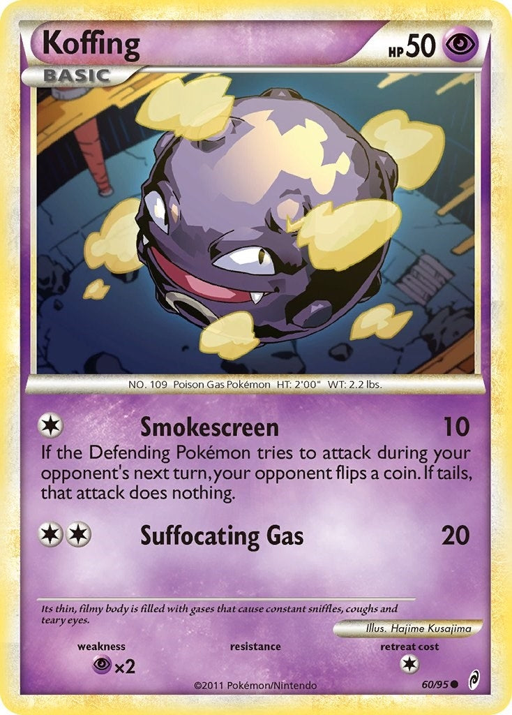 Image for Koffing (60/95) [Call of Legends] - Pokemon