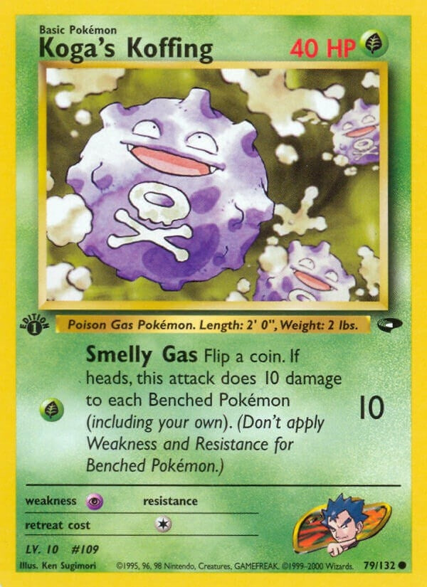 Image for Koga's Koffing (79) (079/132) [Gym Challenge] - Pokemon