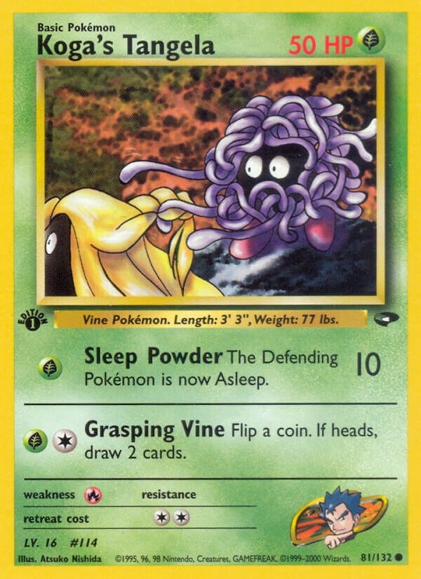 Image for Koga's Tangela (081/132) [Gym Challenge] - Pokemon