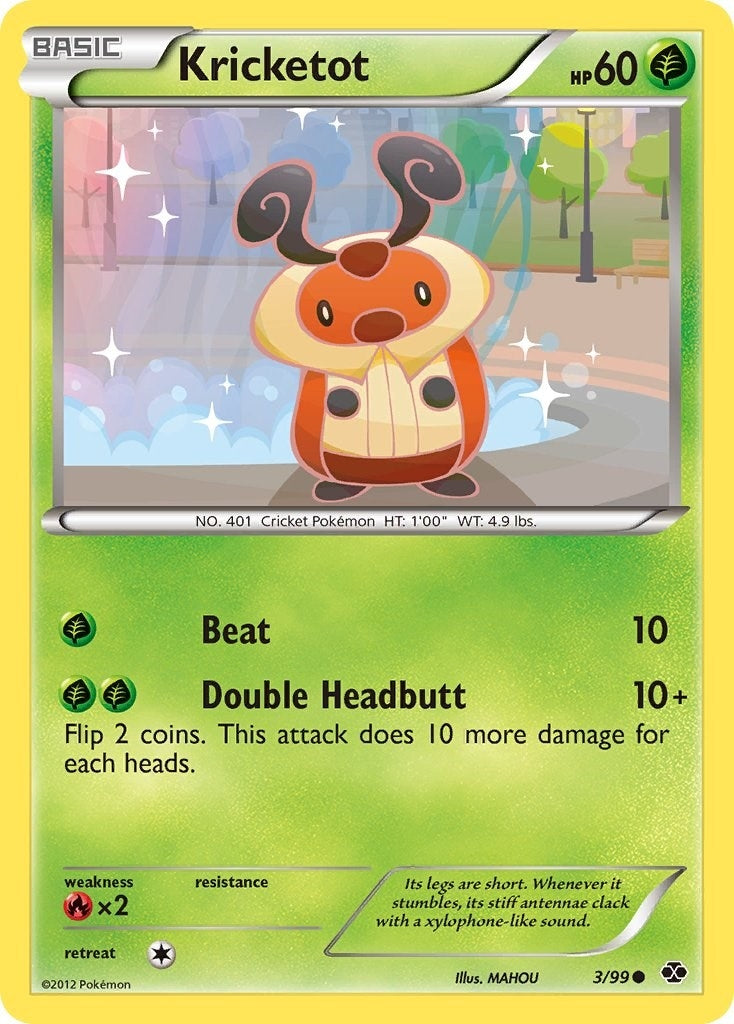 Image for Kricketot (3/99) [Next Destinies] - Pokemon