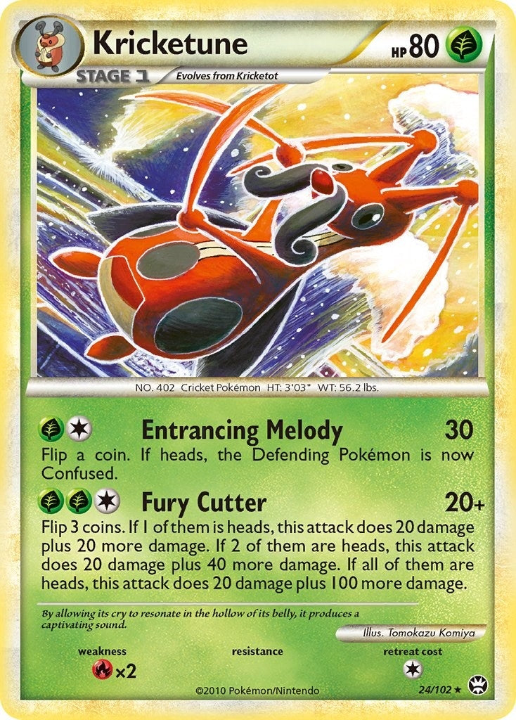 Image for Kricketune (24/102) [Triumphant] - Pokemon