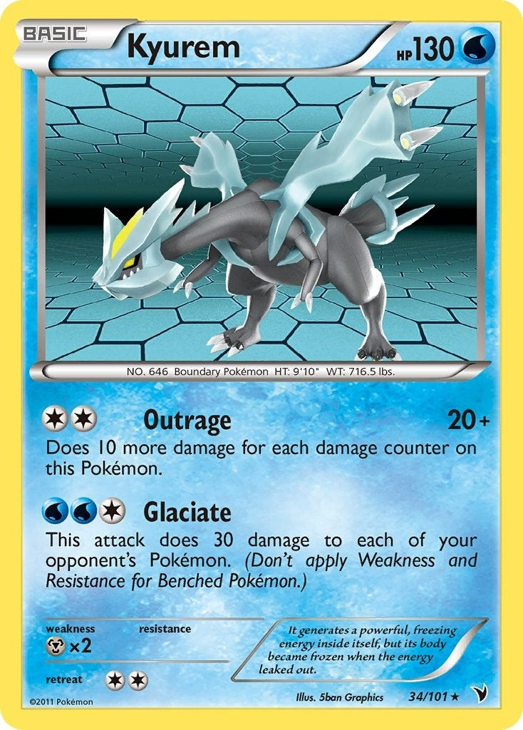 Image for Kyurem (34/101) [Noble Victories] - Pokemon