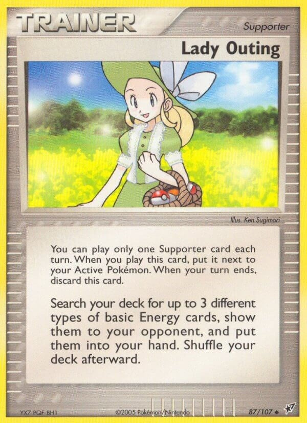 Image for Lady Outing (87/107) [Deoxys] - Pokemon