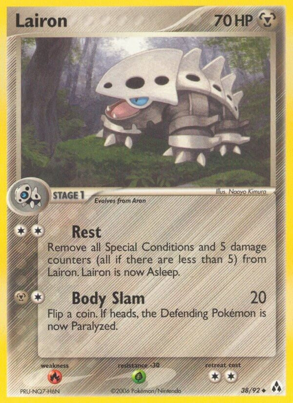 Image for Lairon (38/92) [Legend Maker] - Pokemon