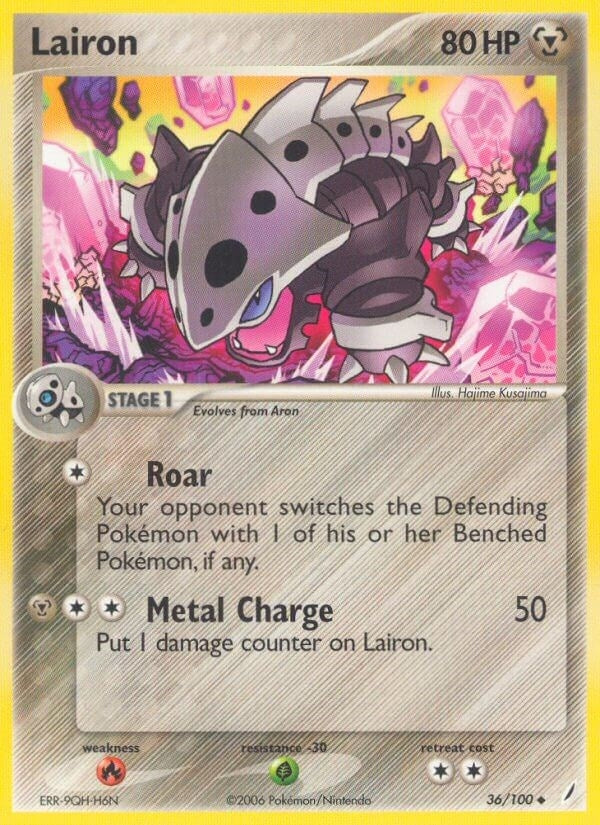 Image for Lairon (36/100) [Crystal Guardians] - Pokemon