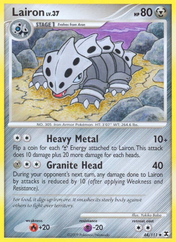 Image for Lairon (44/111) [Rising Rivals] - Pokemon