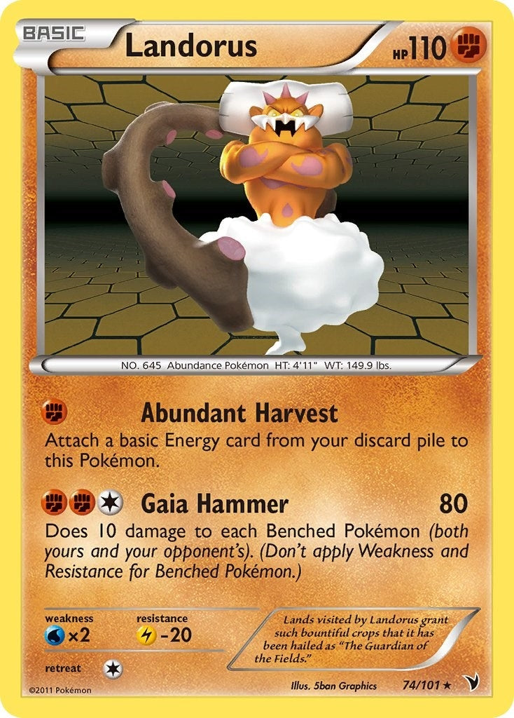 Image for Landorus (74/101) [Noble Victories] - Pokemon