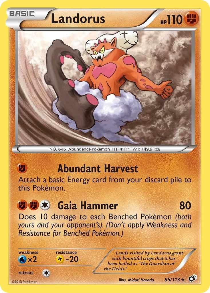 Image for Landorus (85/113) [Legendary Treasures] - Pokemon