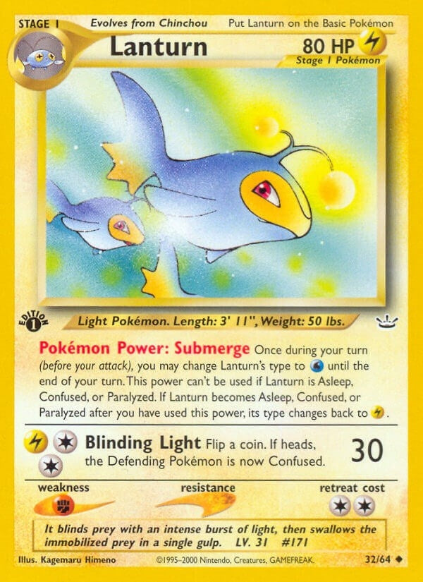 Image for Lanturn (32/64) [Neo Revelation] - Pokemon