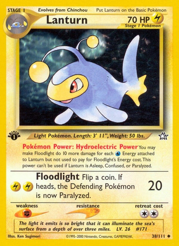 Image for Lanturn (038/111) [Neo Genesis] - Pokemon