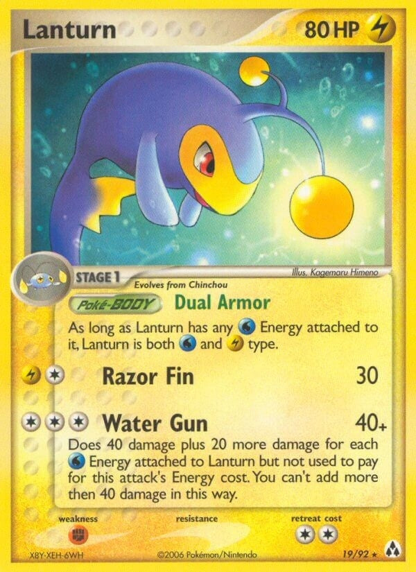 Lanturn (19/92) [Legend Maker]