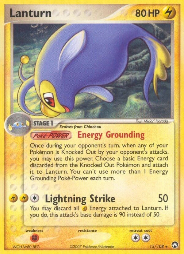 Image for Lanturn (15/108) [Power Keepers] - Pokemon