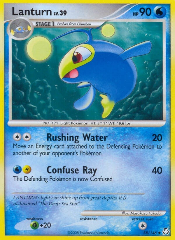 Image for Lanturn (58) (58/146) [Legends Awakened] - Pokemon