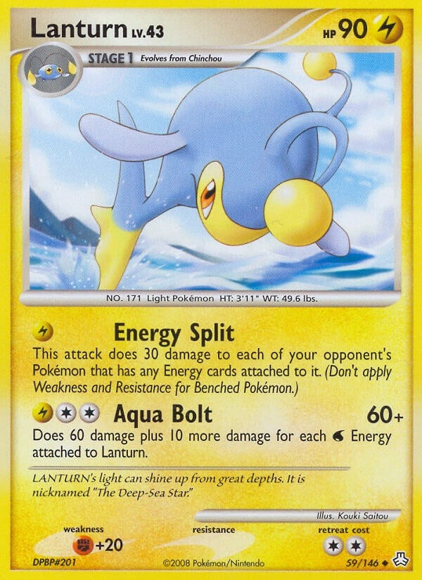 Image for Lanturn (59) (59/146) [Legends Awakened] - Pokemon