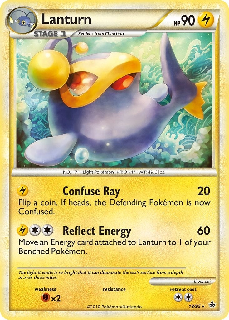 Image for Lanturn (18/95) [Unleashed] - Pokemon
