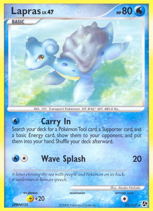 Image for Lapras (21/106) [Great Encounters] - Pokemon