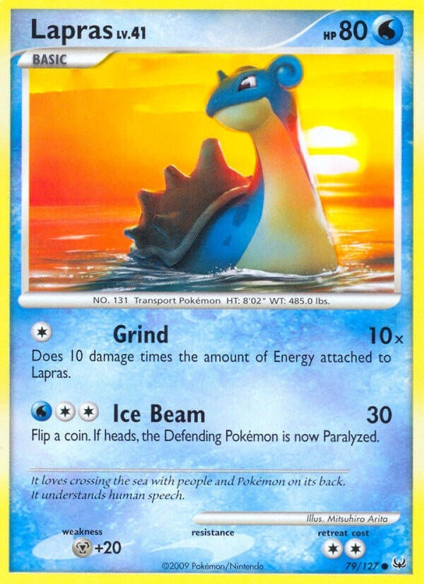 Image for Lapras (79/127) [Platinum] - Pokemon