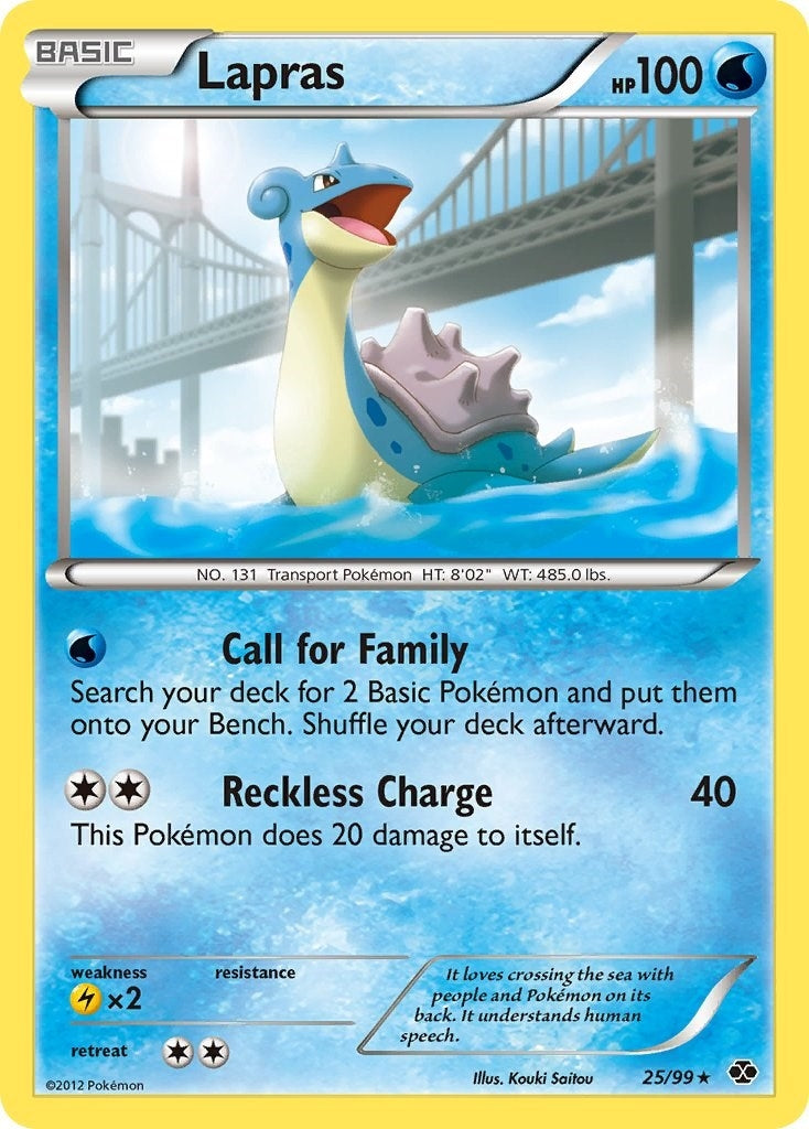 Image for Lapras (25) (25/99) [Next Destinies] - Pokemon