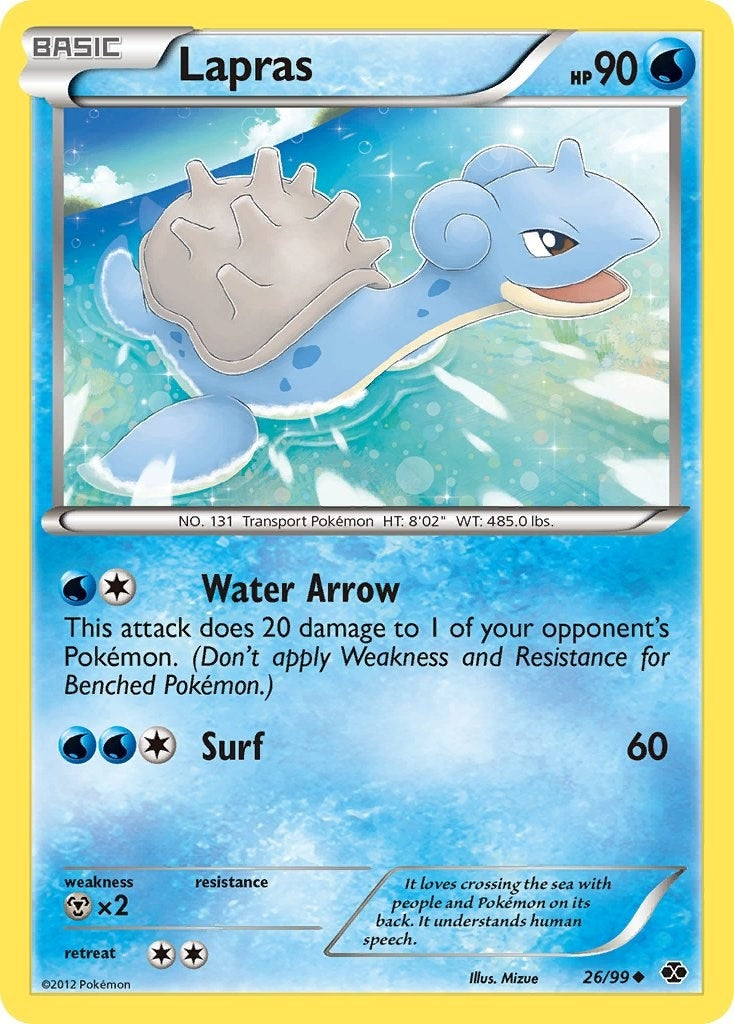 Image for Lapras (26) (26/99) [Next Destinies] - Pokemon