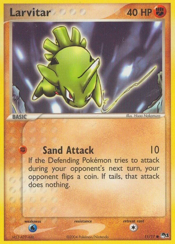 Image for Larvitar (011/017) [POP Series 1] - Pokemon