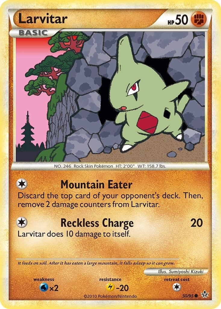 Image for Larvitar (50) (50/95) [Unleashed] - Pokemon