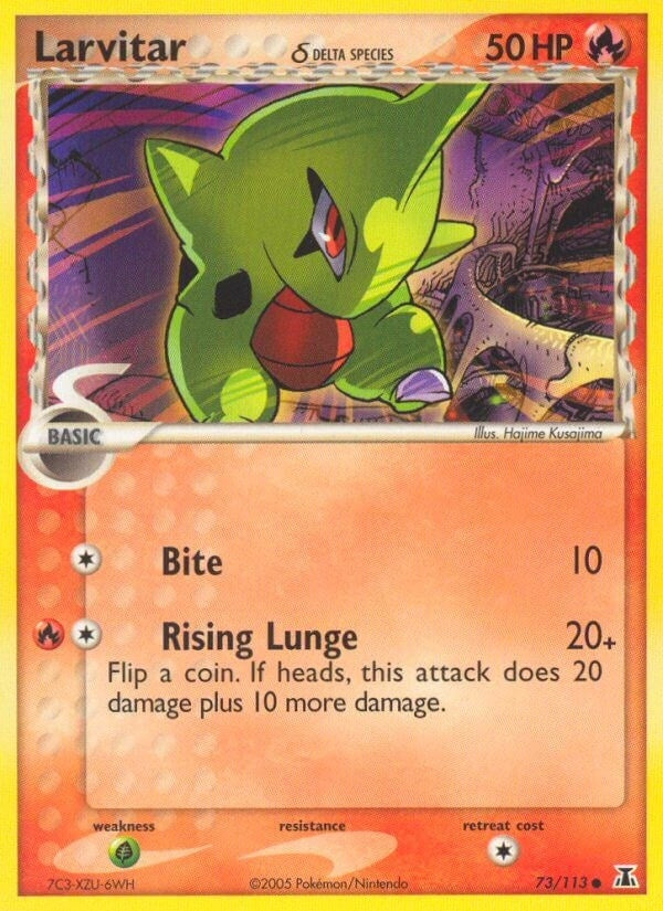 Image for Larvitar (Delta Species) (73/113) [Delta Species] - Pokemon