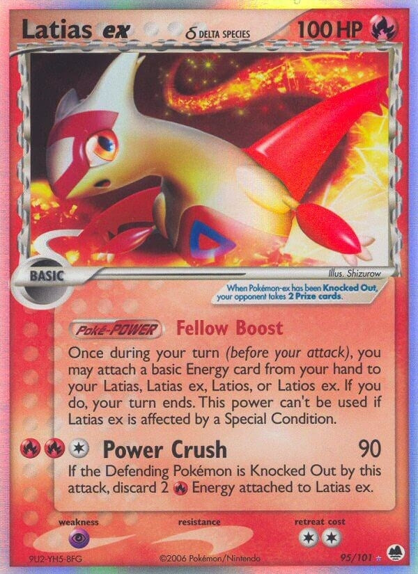 Image for Latias ex (Delta Species) (95/101) [Dragon Frontiers] - Pokemon