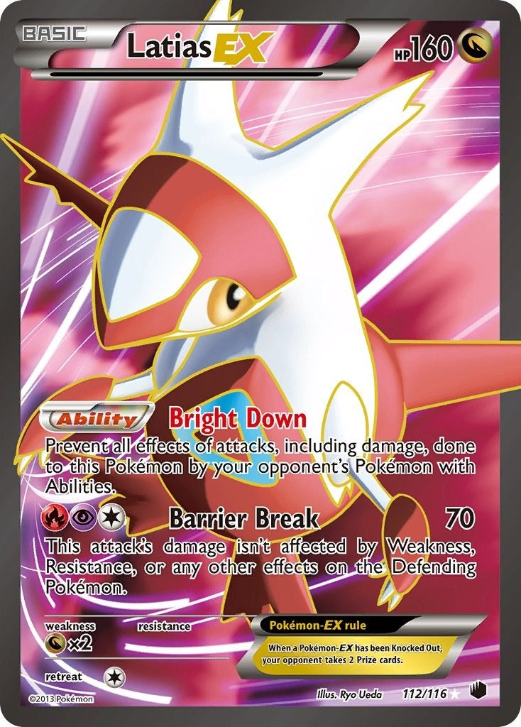 Image for Latias EX (112 Full Art) (112/116) [Plasma Freeze] - Pokemon